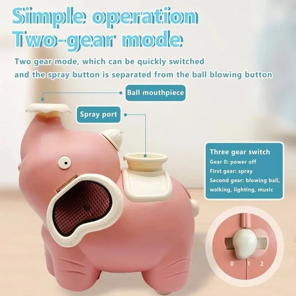 Pink Elephant Kids Humidifier - Picture 6 of 7